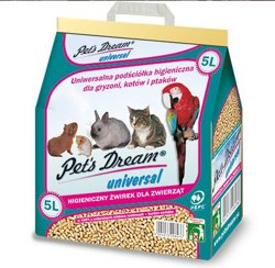JRS Cat"s Best Pet"s Dream Universal - Żwirek higieniczny dla gryzoni, kotów i ptaków - 5 L