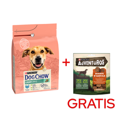 PURINA DOG CHOW Light  - sucha karma dla psa - 2,5 kg + Gratis!