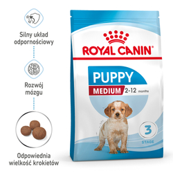 ROYAL CANIN SHN Medium Puppy - sucha karma dla szczeniąt - 4kg