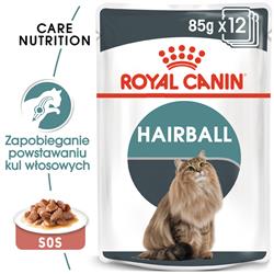 Royal Canin FCN Hairball Care w sosie - mokra karma dla kota dorosłego - 12x85g