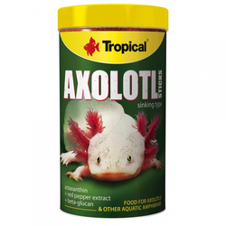 TROPICAL Axolotl Sticks - pokarm dla aksolotli - 135g 
