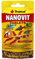 TROPICAL Nanovit - pokarm dla rybek - 10g