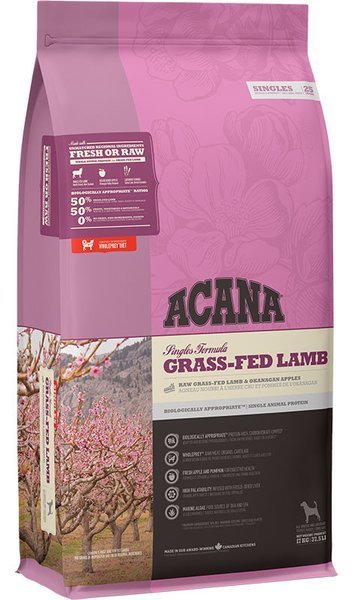 ACANA Singles Grass-fed Lamb - sucha karma dla psa - 17 kg