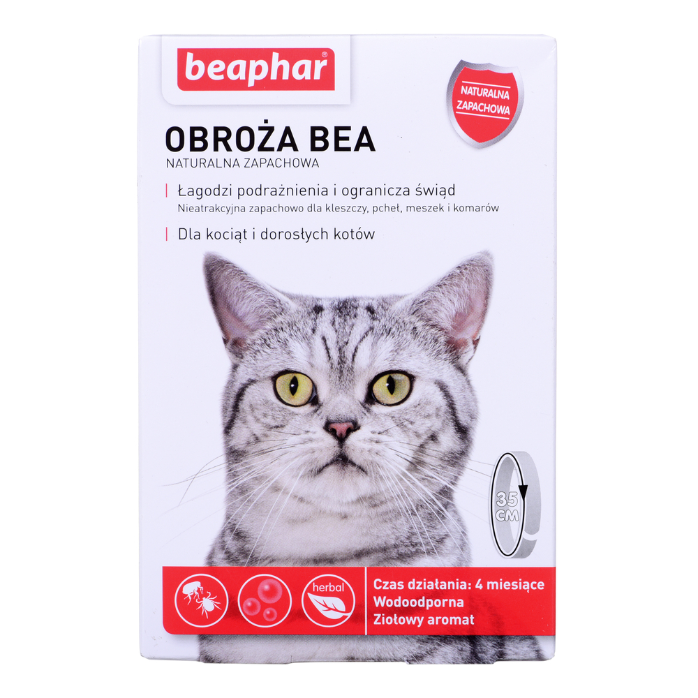 BEAPHAR - obroża na kleszcze dla kota i kociąt - 35cm