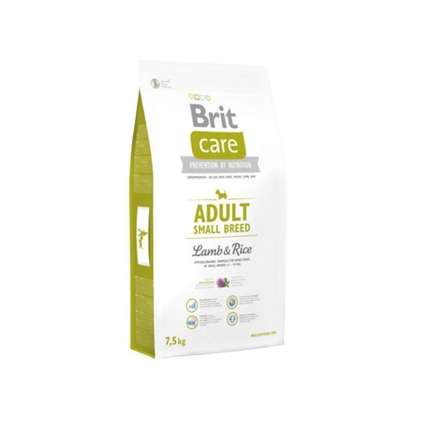 BRIT Care Adult Small Breed Lamb & Rice -sucha karma z jagnięciną i ryżem dla psów dorosłych małych ras - 7,5 kg