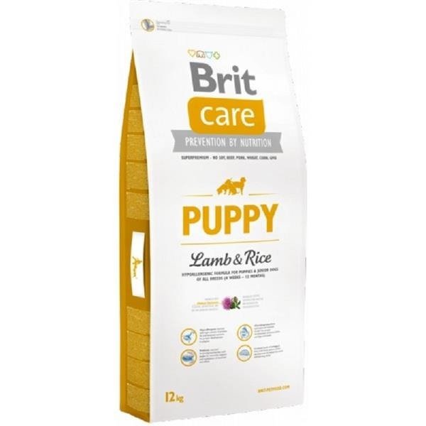 BRIT Care Puppy Lamb & Rice - sucha karma z jagnięciną i ryżem dla szczeniąt - 12 kg