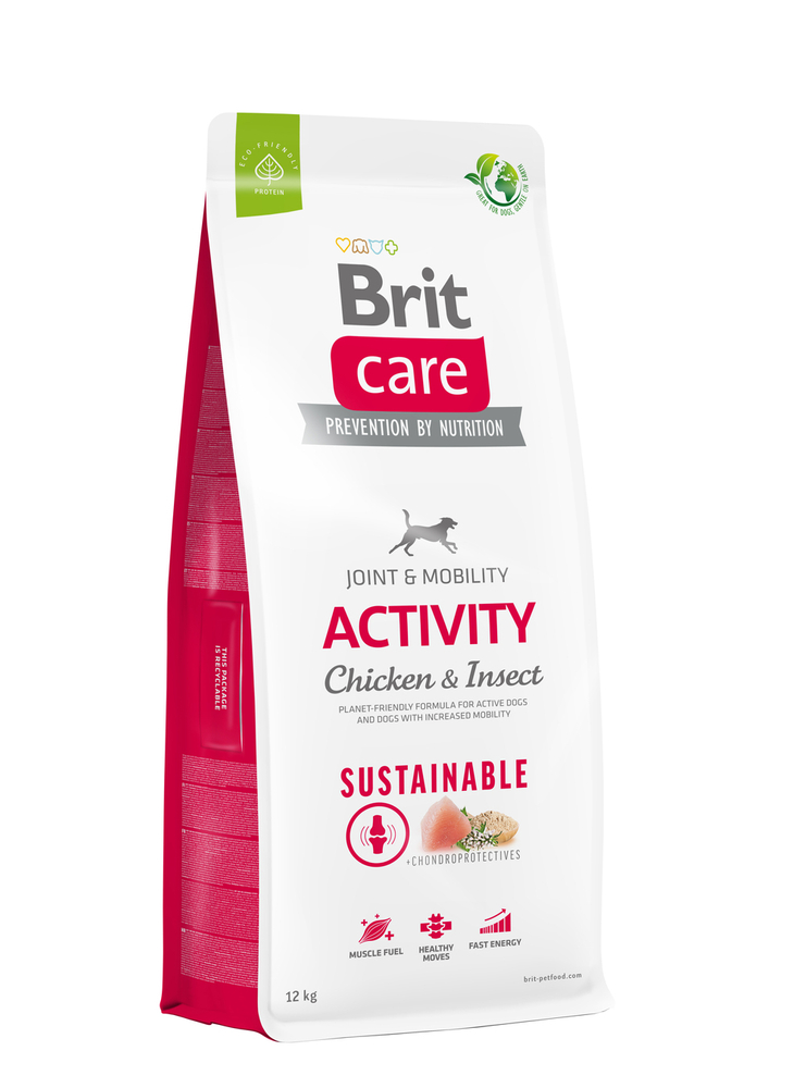 BRIT Care Sustainable Activity Chicken & Insect - sucha karma dla psa - 12 kg