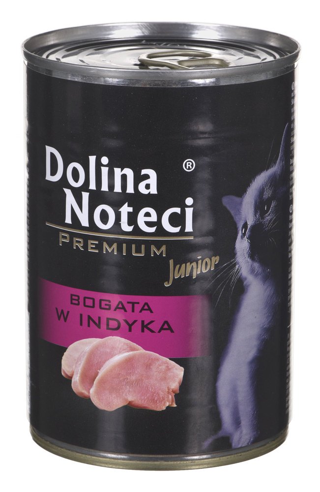 DOLINA NOTECI Premium Junior Indyk - karma dla kota - 400g