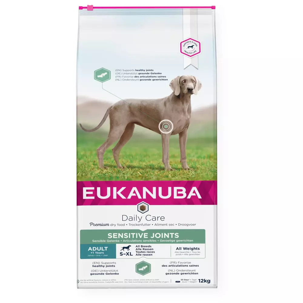 EUKANUBA Daily Care Sensitive Joints - sucha karma dla psa - 12 kg