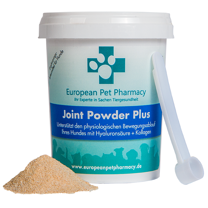 EUROPEAN PET PHARMACY Joint Powder Plus - suplement dla psa na stawy - 310 g