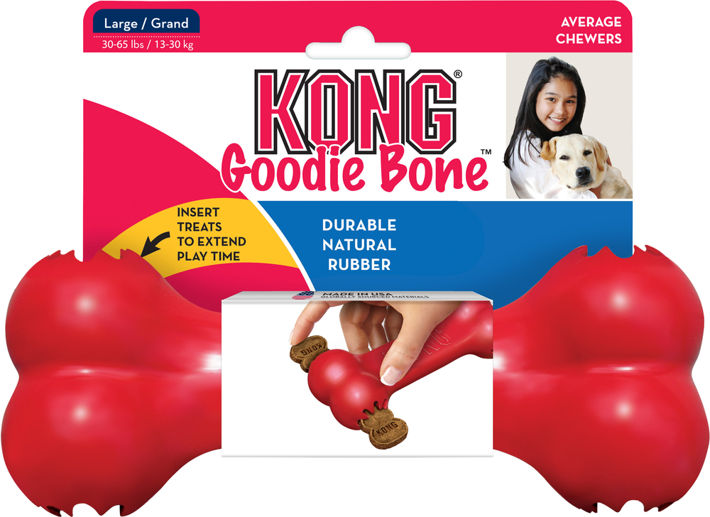 KONG Goodie Bone L - zabawka na przysmaki dla psa