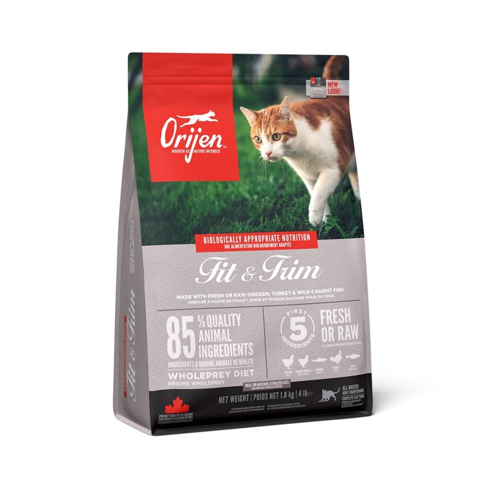 ORIJEN Cat Fit & Trim - sucha karma dla kota - 1,8kg