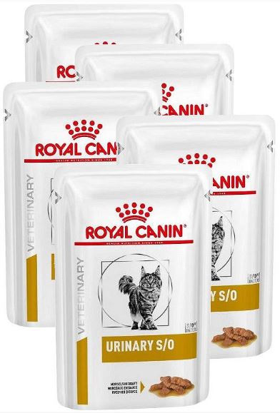 ROYAL CANIN Urinary S/O - karma mokra dla kotów ze schorzeniami dolnych dróg moczowych - 12x85g