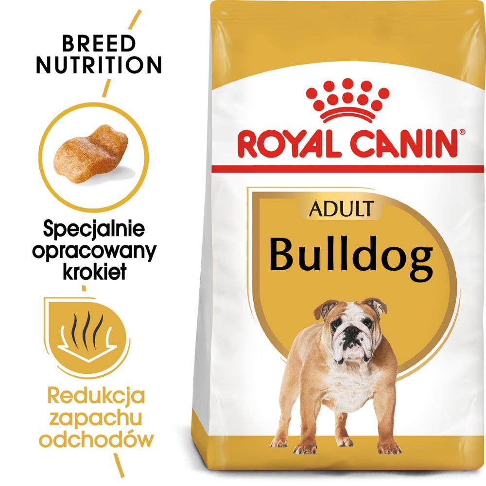 Royal Canin BHN Bulldog Adult - sucha karma dla psa dorosłego rasy bulldog - 12 kg
