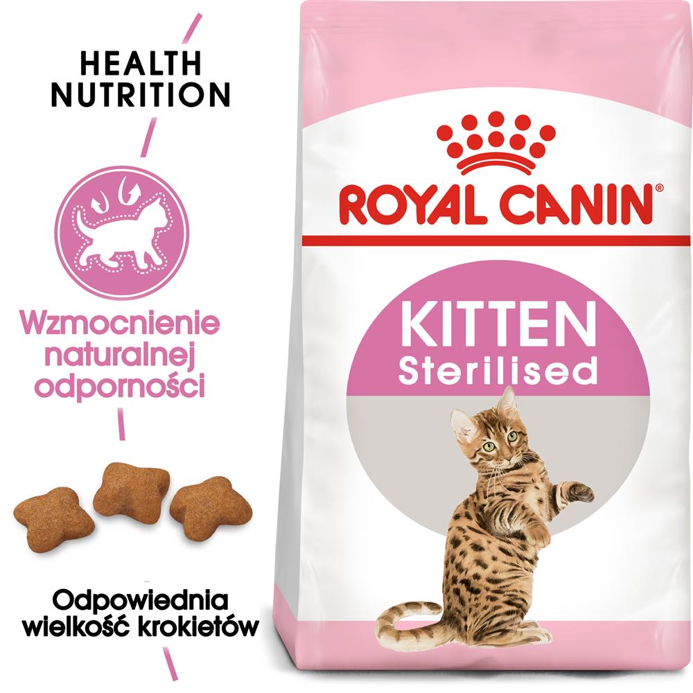Royal Canin FHN Kitten Sterilised - sucha karma dla kociąt - 2kg