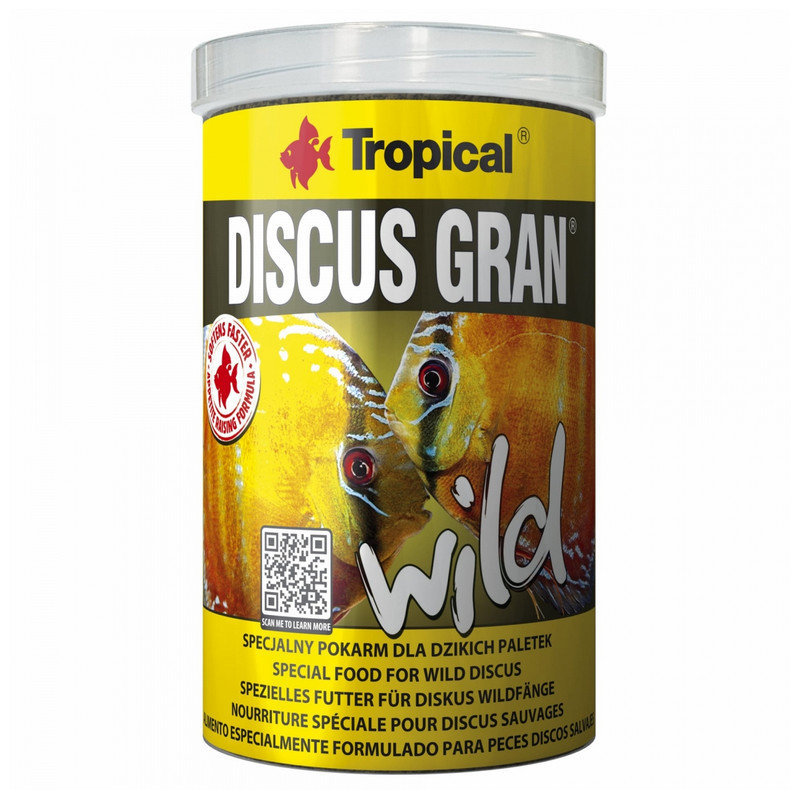 TROPICAL Discus Gran Wild - pokarm dla dzikich dyskowców 250ml/110g