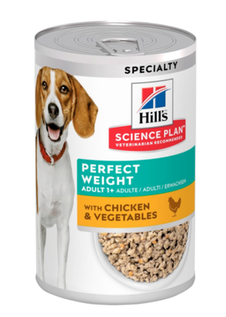  HILL'S SCIENCE DIET Canine Adult Perfect Weight - mokra karma z kurczakiem i warzywami dla psa - puszka 363 g