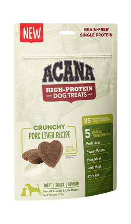ACANA Crunchy Treats Wieprzowina - przysmak dla psa - 100 g