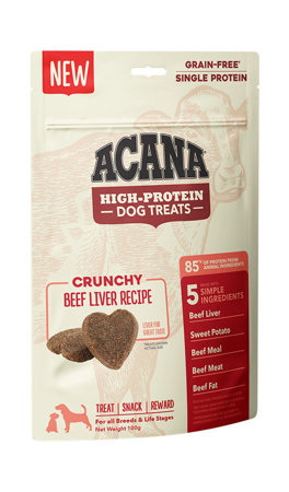 ACANA Crunchy Treats Wołowina - przysmak dla psa - 100 g