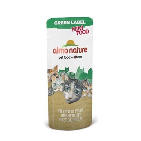 ALMO NATURE Green Label Mini Food Filet - saszetka kurczaka 3g