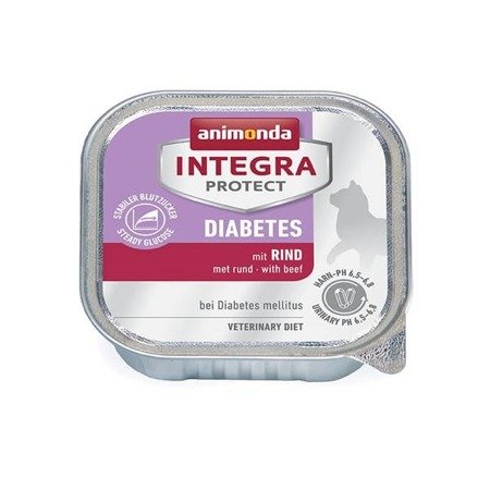 ANIMONDA Integra Protect Diabetes wołowina - mokra karma dla kota - 100 g