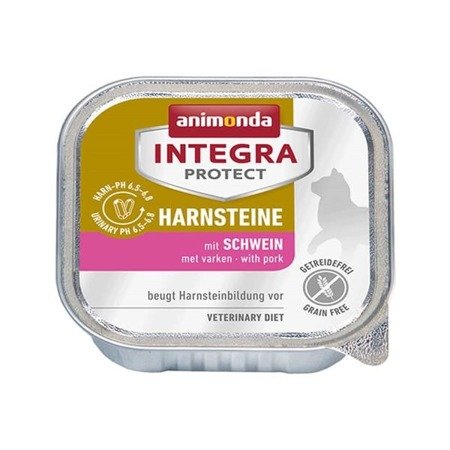 ANIMONDA Integra Protect Harnsteine dla kota smak: wieprzowina - tacka 100g