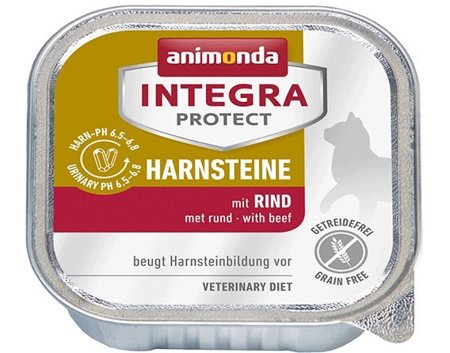 ANIMONDA Integra Protect Harnsteine wołowina - mokra karma dla kota - 100g