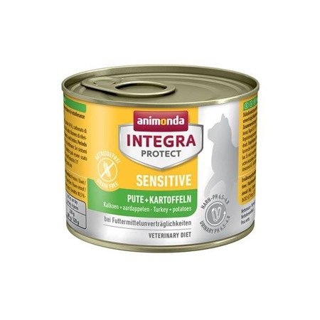 ANIMONDA Integra Protect Sensitive dla kota smak: indyk z ziemniakami - puszka 200g