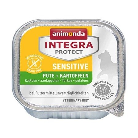 ANIMONDA Integra Protect Sensitive indyk z ziemniakami - mokra karma dla kota - 100g