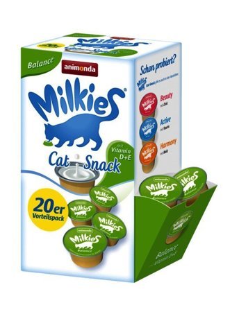 ANIMONDA Mega Packaging Milkies Balance - przysmak dla kota - 20x15g