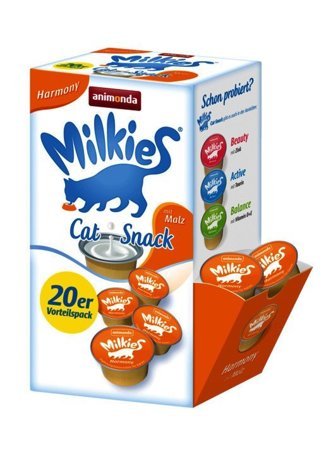 ANIMONDA Mega Packaging Milkies Harmony - przysmak dla kota - 20x15g
