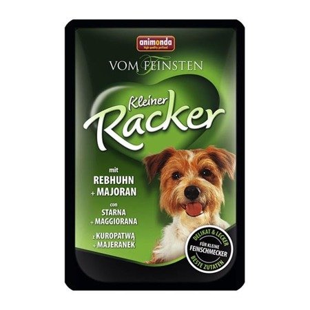 ANIMONDA Vom Feinsten Kleiner Racker bażant z majerankiem - mokra karma dla psa - 85g