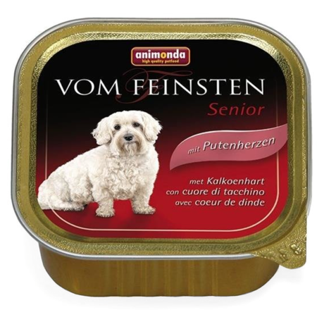 ANIMONDA Vom Feinsten Senior serca indyka - mokra karma dla psa - 150g
