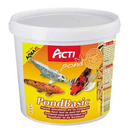AQUAEL Acti Pond Basic - pokarm podstawowy dla ryb stawowych 11l