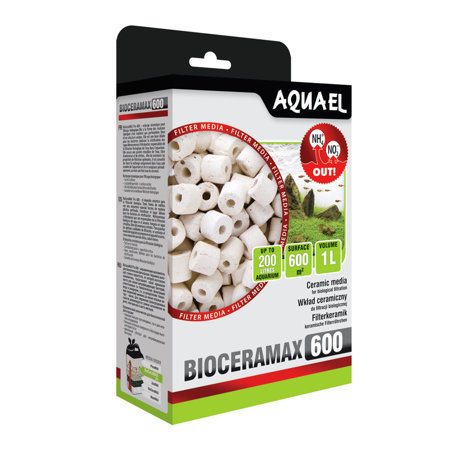 AQUAEL BioceraMax Pro 600 1 L - wkład ceramiczny do filtrów