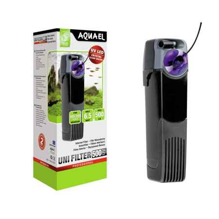 AQUAEL Unifilter 500 UV Power - filtr wewnętrzny do akwarium 100-200 L