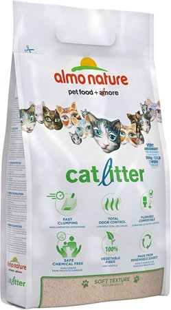Almo Nature Cat Litter - naturalny żwirek dla kota - 4,54 kg