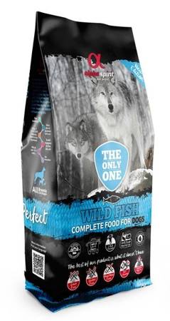 Alpha Spirit Wild Fish -  półwilgotna karma dla psów - 12 kg