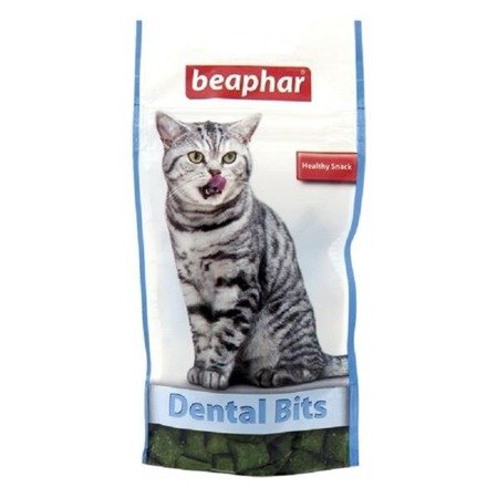 BEAPHAR Cat-a-Dent Bits - przysmak wspomagający higienę jamy ustnej 35g