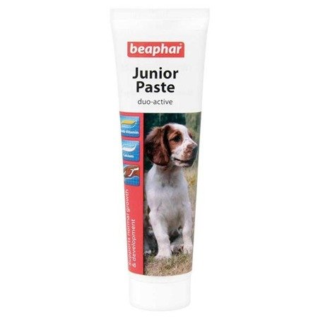 BEAPHAR Junior Paste Hund - witaminowy dodatek wspomagający okres wzrostu 100g