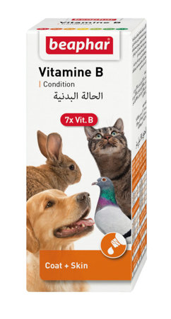 BEAPHAR Vitamine B Condition - zestaw witamin z grupy B dla psa - 50 ML