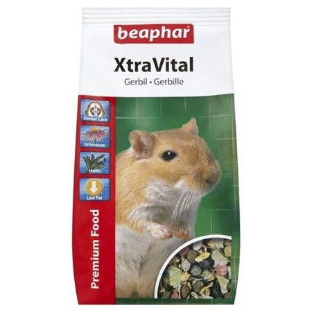 BEAPHAR Xtra Vital - pokarm dla myszoskoczka 500g