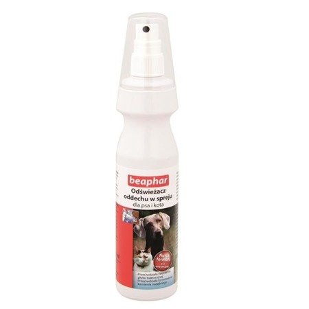 BEAPHAR Zahnpflege Zerstauber - odświeżacz oddechu w sprayu dla psa i kota 150ml