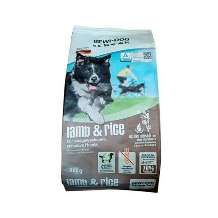 BEWI DOG Lamb & Rice 0,8kg
