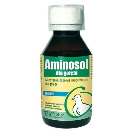 BIOFAKTOR Aminosol - preparat witaminowo-aminokwasowy dla gołębi 100ml