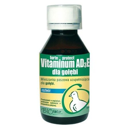 BIOFAKTOR Vitaminium AD - preparat dla gołębi 100ml