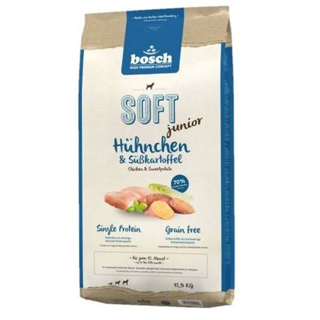 BOSCH Soft Junior Kurczak&Bataty - sucha karma dla psa - 12,5kg