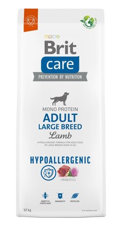 BRIT Care Hypoallergenic Adult Large Breed Lamb - sucha karma dla psa - 12 kg
