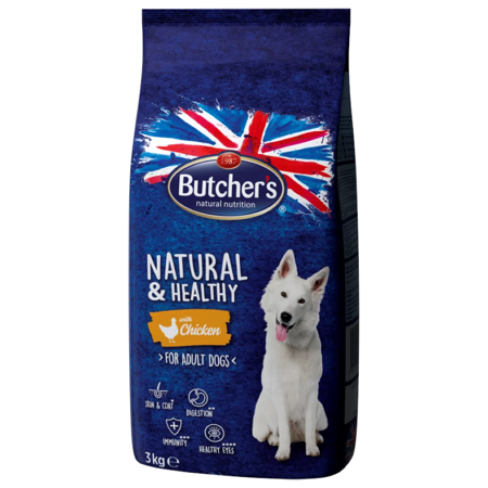 BUTCHER'S z kurczakiem - sucha karma dla psa - 3 kg