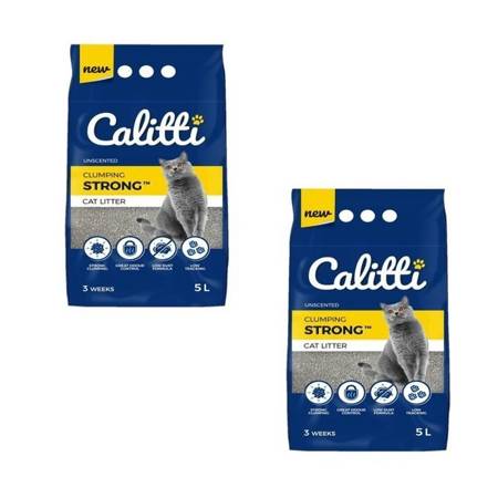 CALITTI Compact Strong - żwirek bentonitowy dla kota - 10l
